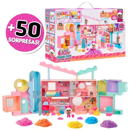 LOL Surprise casa de boneca Squish Sand