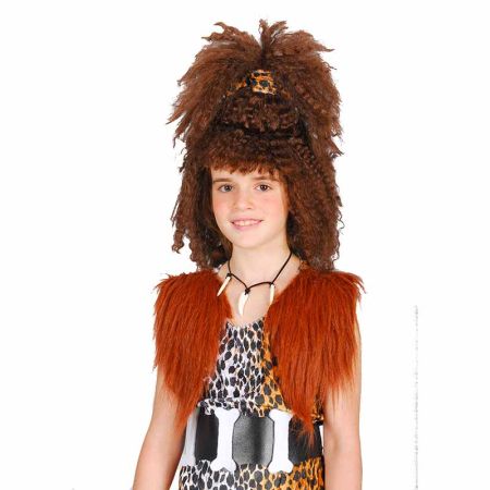 Peruca Menina das Cavernas inf Carnaval