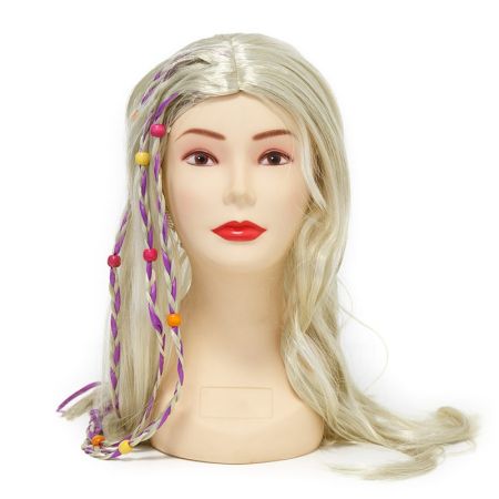 Peruca Hippie Loira Adulto