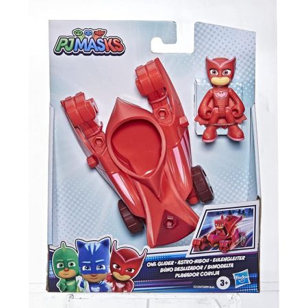 PJ Masks heroes com veículo Corujinha