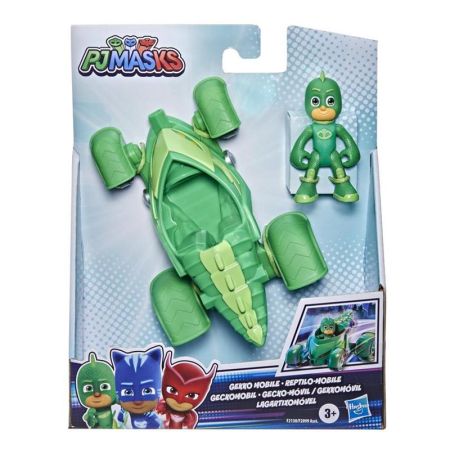 PJ Masks heroes com veículo Gekko