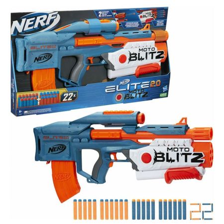 Lançador Nerf Elite 2,0 Moto Blitz CS 10