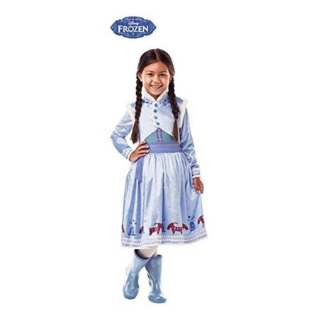 Disfarce Anna deluxe Frozen Aventura infantil