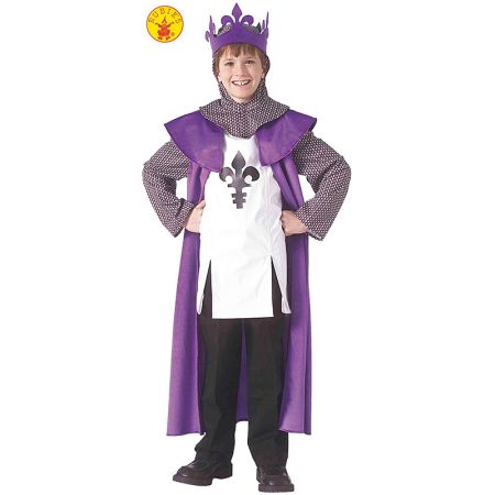 Disfarce Rei Medieval Infantil