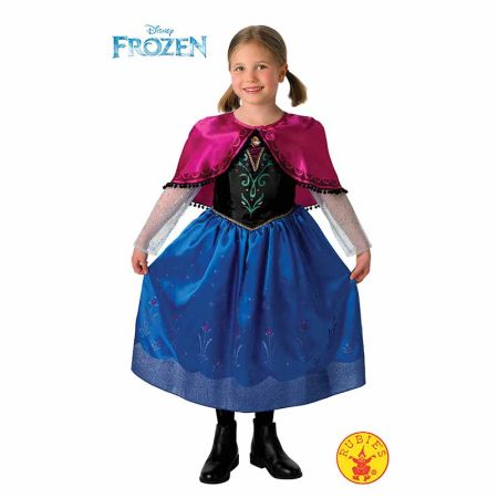 Disfarce Anna Frozen deluxe infantil