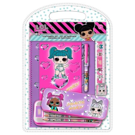 Conjunto de papelaría LOL