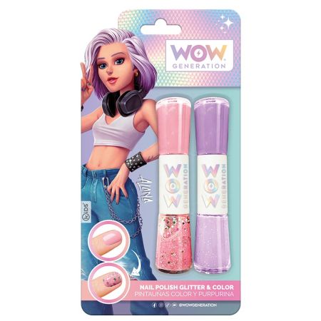 WOW generation vernis cor e purpurina