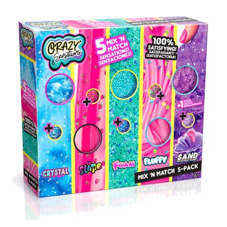 Slime 5 estilos texturas e decoração