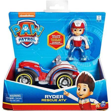 Patrulha Pata veiculos basicos com figura Ryder