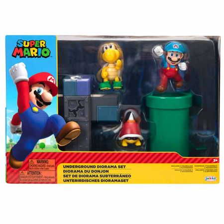 Super Mario Nintendo Underground Diorama Set
