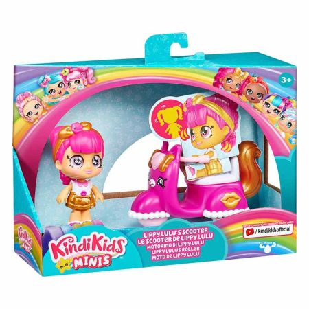 Kindi Kids Minis Veículos com Bonecas