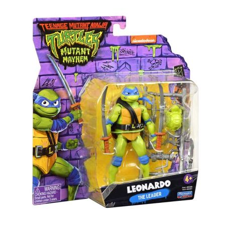 TMNT Tartarugas Ninja Movie Fig Básicas Leonardo
