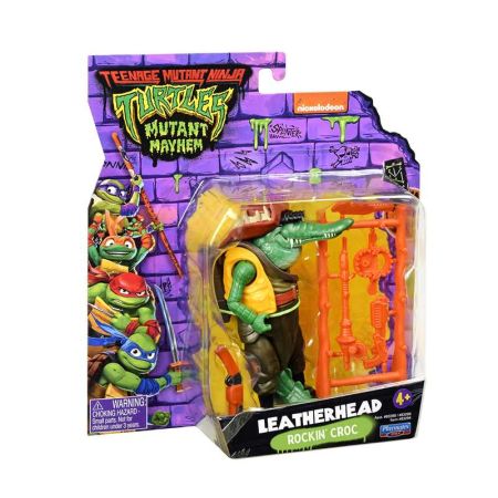 TMNT Tartarugas Ninja Movie Fig Bás Leatherhead