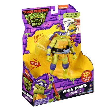 TMNT Tartarugas Ninja Movie Fig Deluxe Donatello