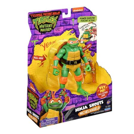 TMNT Tartarugas Ninja Movie Fig Deluxe MiguelAngel