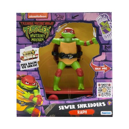 TMNT Movie figuras com skate Rafael