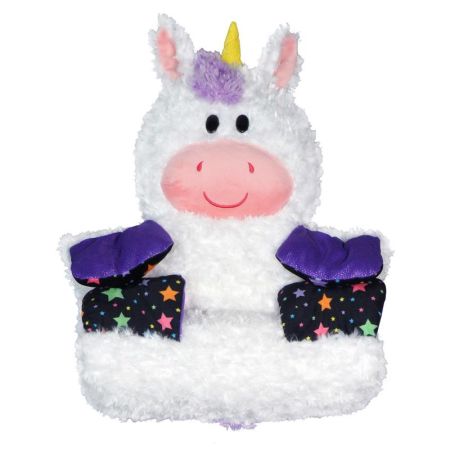 Dormi locos almofada unicórnio branco