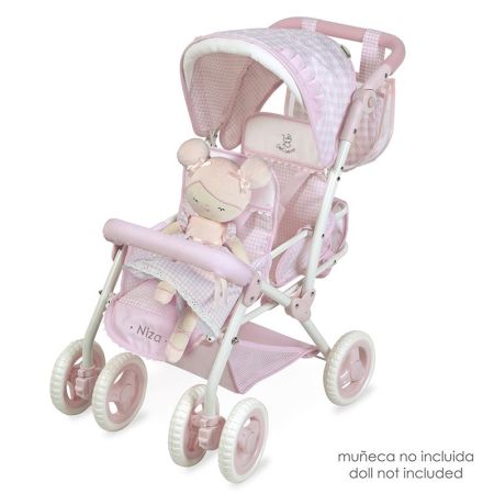 Cadeira dupla dobrável para bonecas Niza