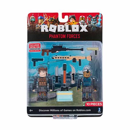 Roblox pack duas figuras e acessórios