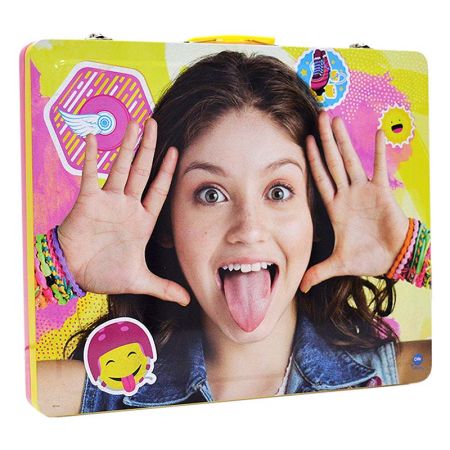 Mala artística metálica grande Soy Luna