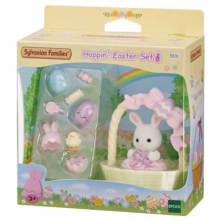 Sylvanian Families coelhinho e set de páscoa