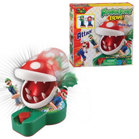Jogo de mesa Super Mario Fuga da Planta Piranha
