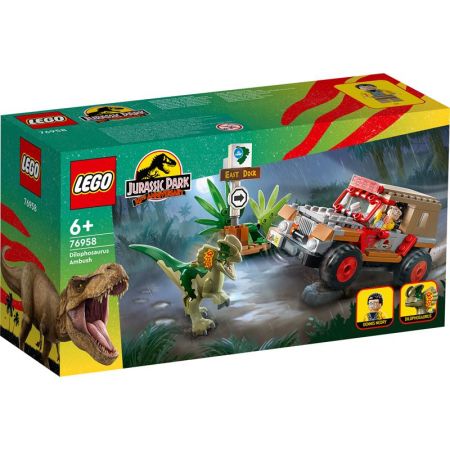 Lego Jurassic emboscada ao Dilofossauro