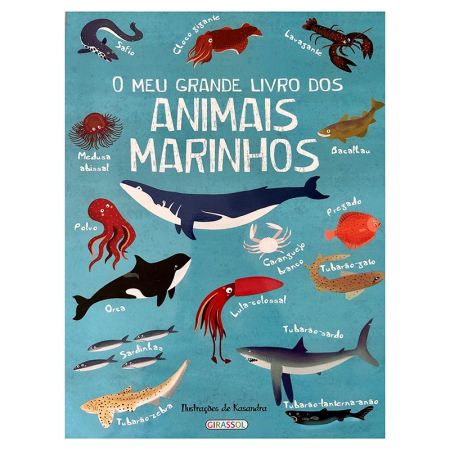 O meu grande livro dos animais marinhos