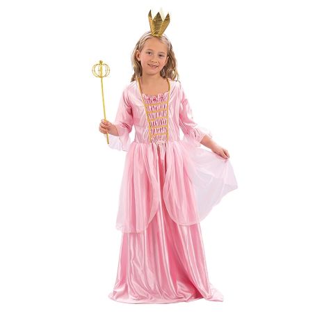 Disfarce princesa rosa infantil