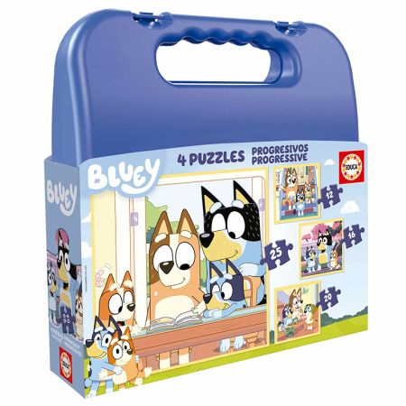 Educa puzzle 2x48 Bluey em mala