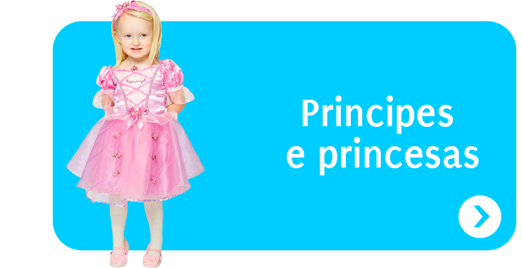 disfarces bebe principes e princesas