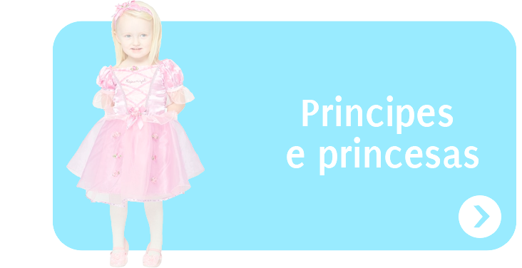 disfarces bebe principes e princesas