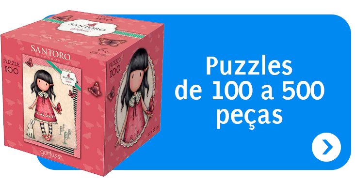 Puzzles de 100 a 500 pe&ccedil;as
