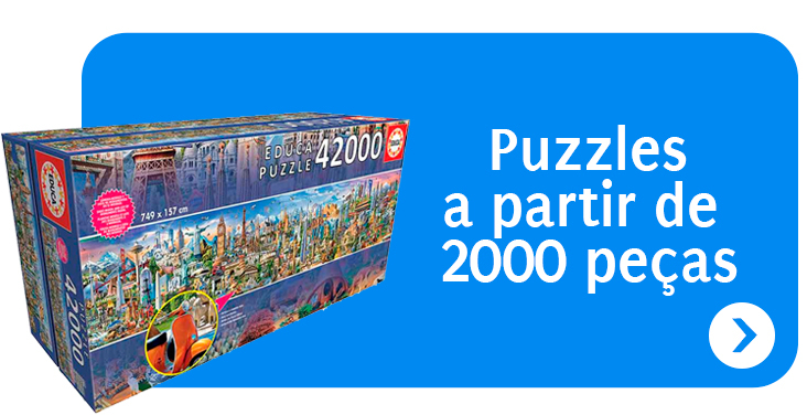 Puzzles a partir de 2000 pe&ccedil;as