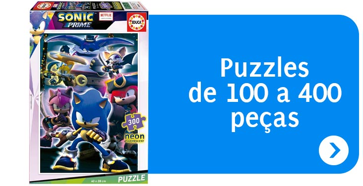 Puzzles de 100 a 400 pe&ccedil;as